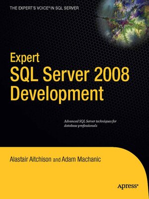 cover image of Expert SQL Server 2008 Development